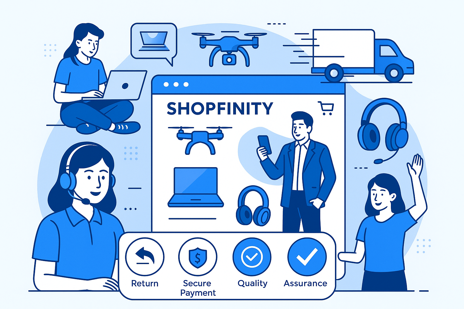 shopfinity homepage
